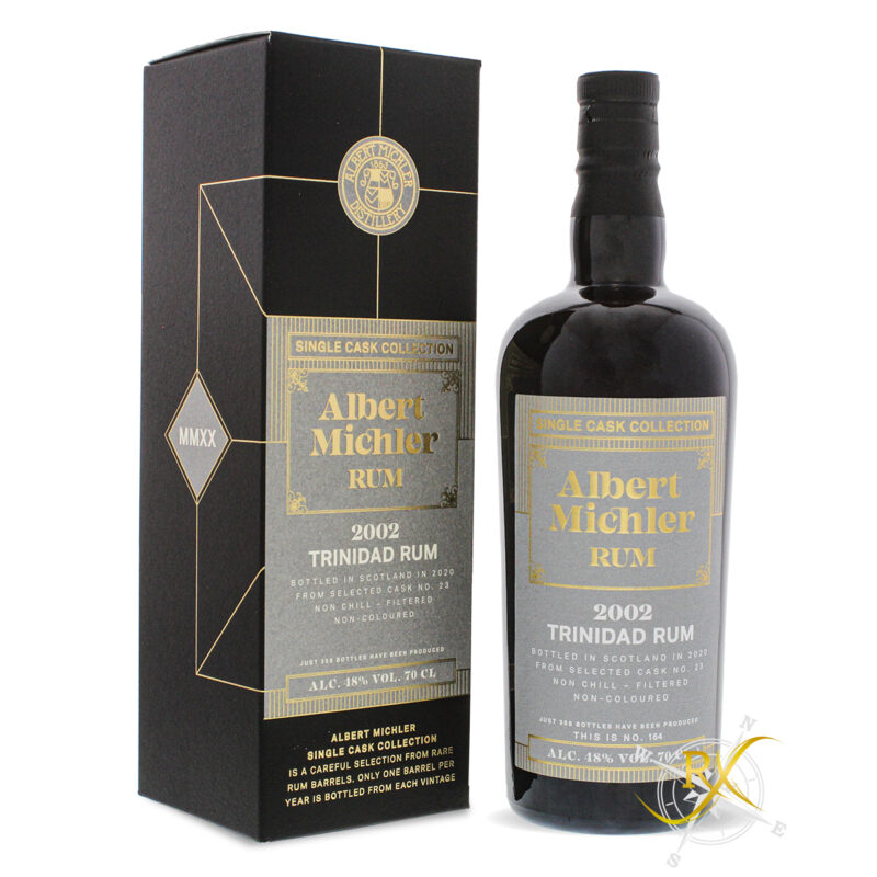 Albert Michler Single Cask Collection Trinidad 2002/20 48% Vol. 0,7l + GB