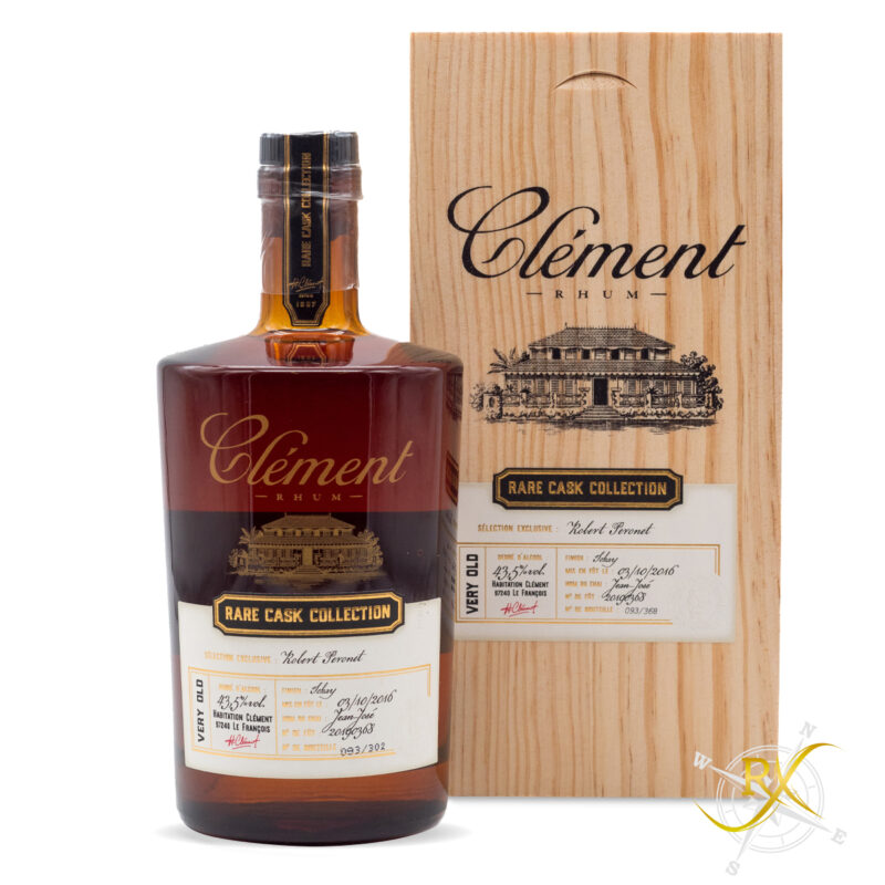 Clément Rhum Rare Cask Collection Tokaj Finish in Holzkiste 43,5% Vol. 0,5l