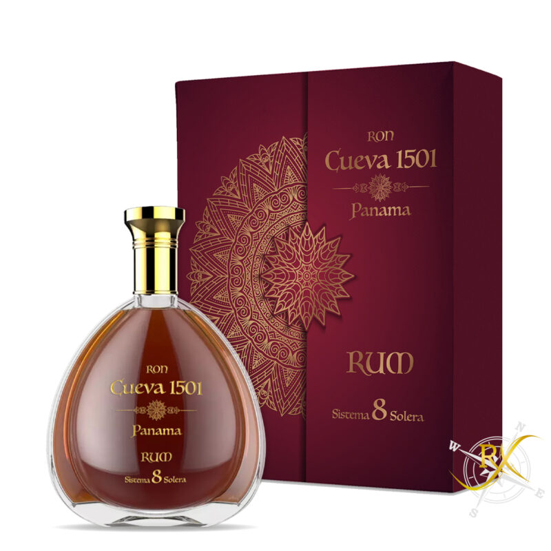 Ron Cueva 1501 Panama Rum 8y 40% Vol. 0,7l + GB