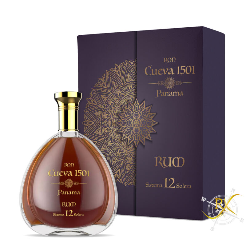 Ron Cueva 1501 Panama Rum 12y 40% Vol. 0,7l + GB