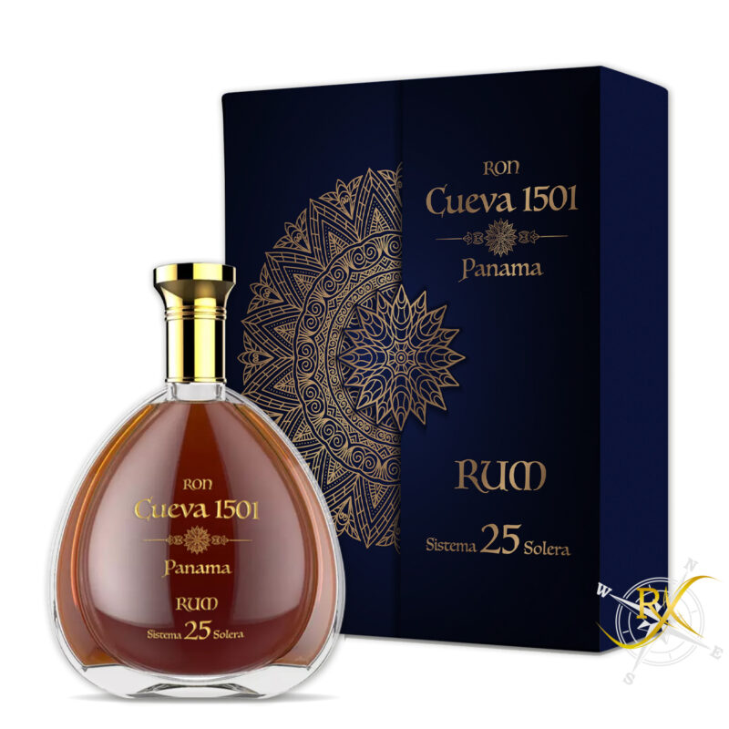 Ron Cueva 1501 Panama Rum 25y 40% Vol. 0,7l + GB