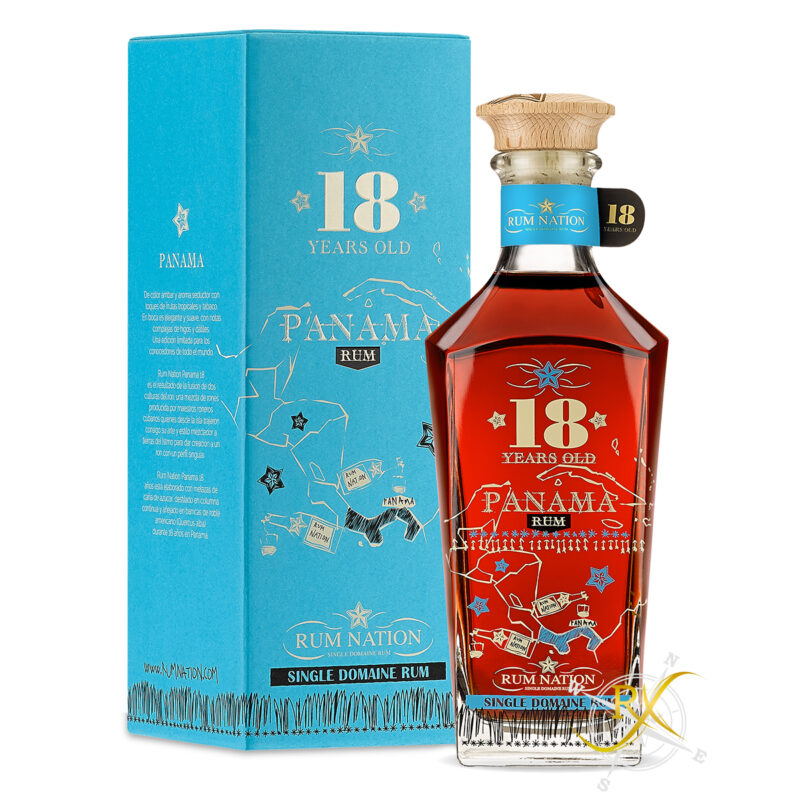 Rum Nation Panama 18y Decanter 40% Vol. 0,7l + GB