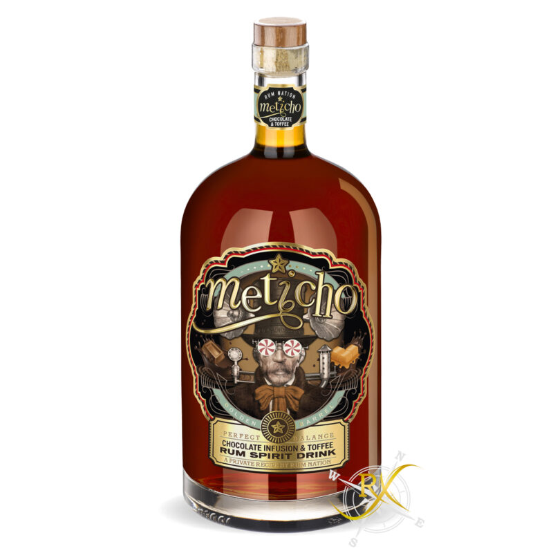 Rum Nation Meticho Chocolate and Toffee Rum Spirit Drink 40% Vol. 4,5l