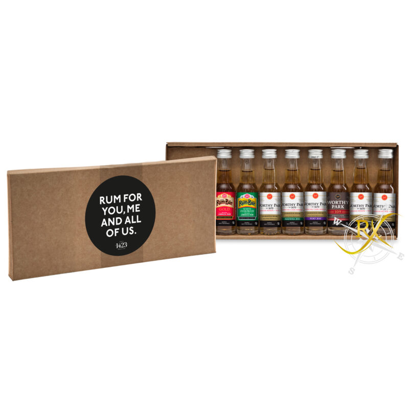 Worthy Park Master Class Tasting Kit 2021 54,1% Vol. 8 x 0,02l