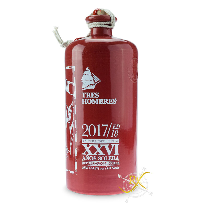 Tres Hombres CC Dom. Rep. 25y Solera Edition 18 64,8% Vol. 1,0l