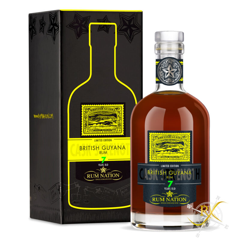 Rum Nation British Guyana 7y 59% Vol. 0,7l + GB