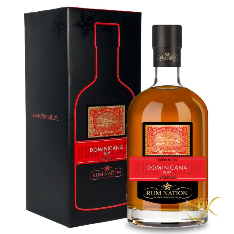 Rum Nation Dominicana 8y 40,9% Vol. 0,7l