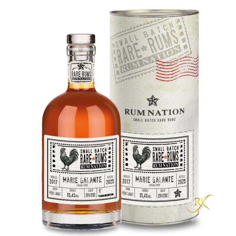 Rum Nation Rare Rums - Marie Galante Guadeloupe 2017-2025 55,4% Vol. 0,7l